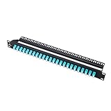 Le panneau de brassage LC à montage en rack de taille standard 1U est idéal pour étendre un réseau grand ou petit ; le panneau de brassage 1U monté en rack se connecte à un rack de serveur standard de 48,3 cm, et mesure sur une unité de rack standard (4,3 cm)