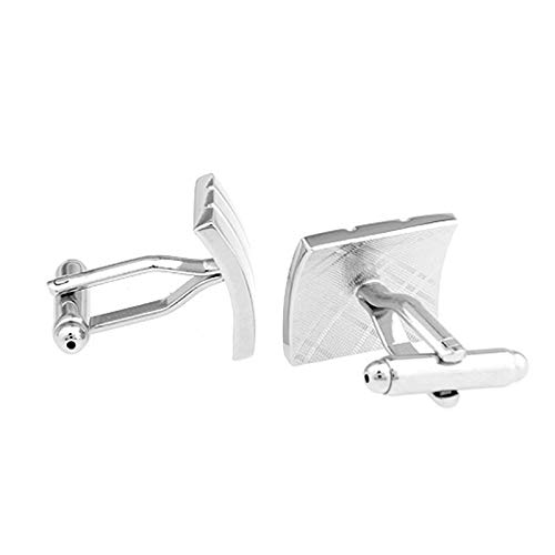 Set de Mancuernillas y Camisas Daesar Cuadradas Plata miniatura 2