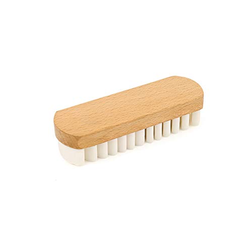 Suede Leather Cleaning Shoe Brush Matte Crepe Brush Decontamination Brush with Cleaning Eraser for Shoes in Chamois