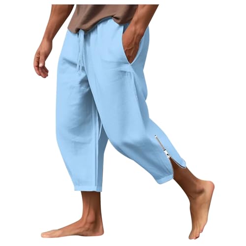 Pantalon sarouel homme léger style décontracté design casual unifié