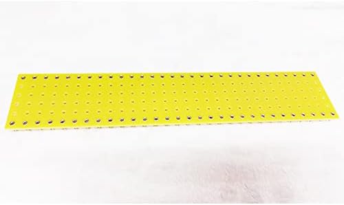 1PC 300X60X3mm Yellow Tinned Copper Turret Guitar AMP TAG Board Strip Board