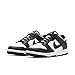Nike Women's Dunk Low Sneakers, White/Black/White, 7.5 Medium US