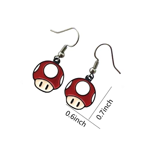 Classic Anime Metal Earrings Women and Men2