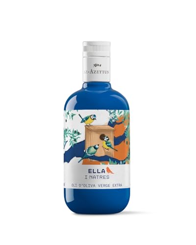 Az-Azeytun ELLA I Natres | Aceite de Oliva Virgen Extra Variedad Arbosana - Botella azul 500 ml.