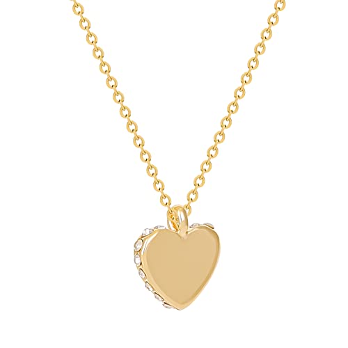 2022 Damen Halskette mit Herz Herzkette Anhänger Zirkon 14K Vergoldet Minimalist Kette Geschenk für Geburtstag Weihnachten Valentinstag Muttertag Cover