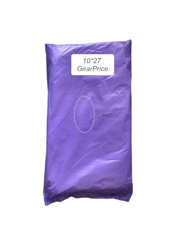 GearPrice Frühstücksbeutel | 1000 Stück | Brotbeutel Brottüten Plastiktüten klein Verpackungstüten Plastikbeutel Tüten zum Befüllen (10x27)