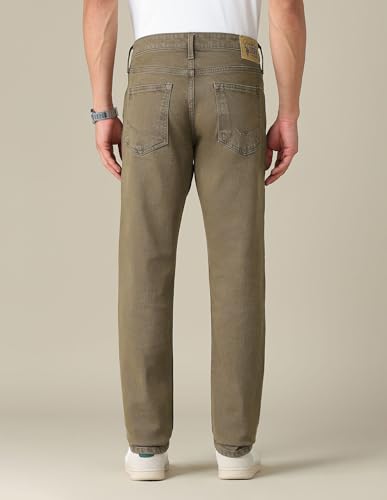 Image of U.S. Polo ASSN. Denim Co. Brandon Fit Jeans for Men, Full Length Mens Denim for Office & Regular Wear