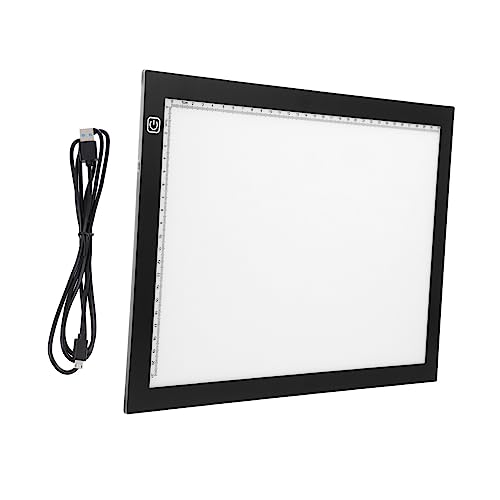 FONDOTIN 1Set Tracing Light Box Portable Light Table for Easy Drawing Calligraphy High Transmittance Board with Brightness Convenient for Artists Designers