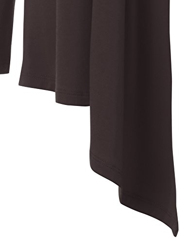 Image of Made By Johnny Women's Open Front Cardigan Lightweight Soft Drape Long Sleeve Cardigan for Work Travel Casual