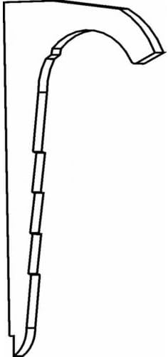 Orbit Industries NS-50 EMT - Correa para uñas (12 pulgada, caja de 100 unidades)