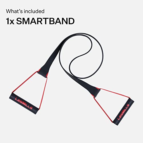 Image of Les Mills Resistance Band for Any Workout with Pull Up Bands, Booty Bands and Pilates Flex Bands