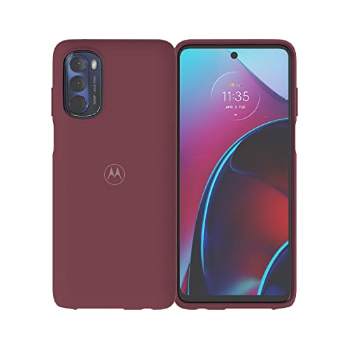 Image of Motorola Moto G Stylus (2022) Protective Case- Precision fit, Stylish Shock Absorbing Phone Cases - Marsala /Wine Red [NOT for 2022 G Stylus 5G Version]
