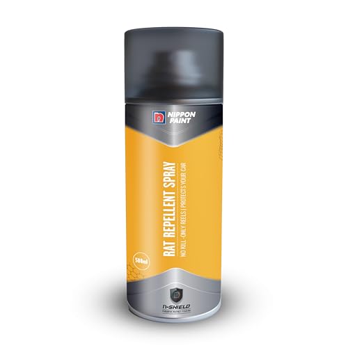 Image of Nippon Paint n-Shield Rat Repellent Coating Spray 500ml | Protects Car Engine Wires from Rats & Rodents | Long-Lasting Protective Coating | Automotive Anti-Rodent Spray for Cars & Bikes