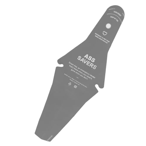 PrimeBlis 泥除け 自転車 自転車用フェンダー マウンテンロード マウンテンロード デッドフライ 泥跳ねを防いでくれます 汎用 後 フェンダー (グレー)