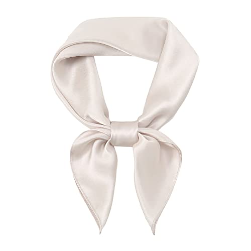 RIIQIICHY Head Scarf for Women Hair Scarf Silk Scarf for Hair Wrapping at Night 27.5 × 27.5 inches