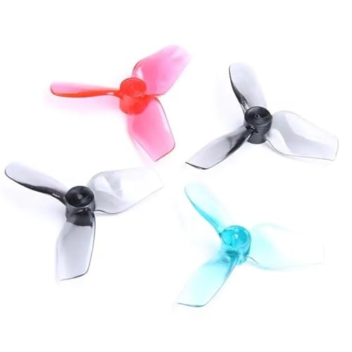 Hélices à 3 pales de 31mm grises pour drone de course RC FPV