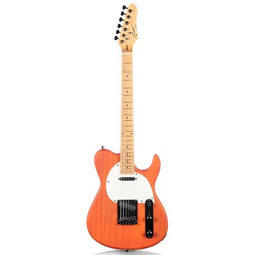 Grote Solid Electric Guita Right Handed TL Style (Coma Red)