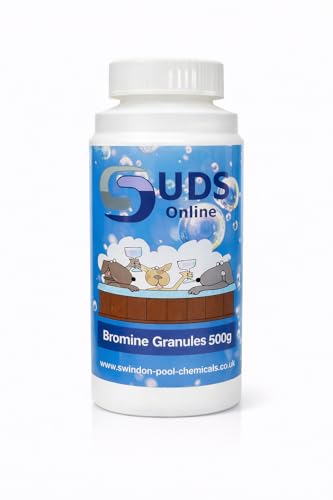 SUDS-ONLINE 500g Bromine Infused Granules for Hot Tub Spa Swimming Pool Chemicals