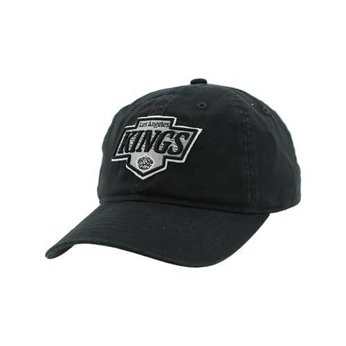 Los Angeles Kings NHL Officially Licensed Adjustable Hat Scholarship Icon Black
