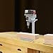 3-Speed Mini Bench Drill Press, Portable Electric Bench Wood Table Drilling Machine for Wood Metal Plastic, Compact Benchtop Drill Tool for DIY and Precision Projects