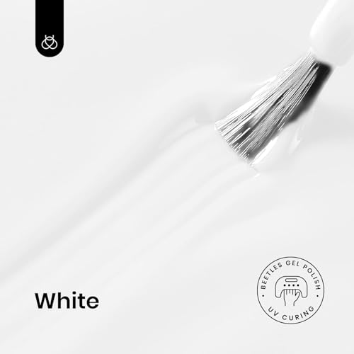 image for beetles Gel Polish Beetles White Gel Nail Polish,15ml Fall Soak Off UV