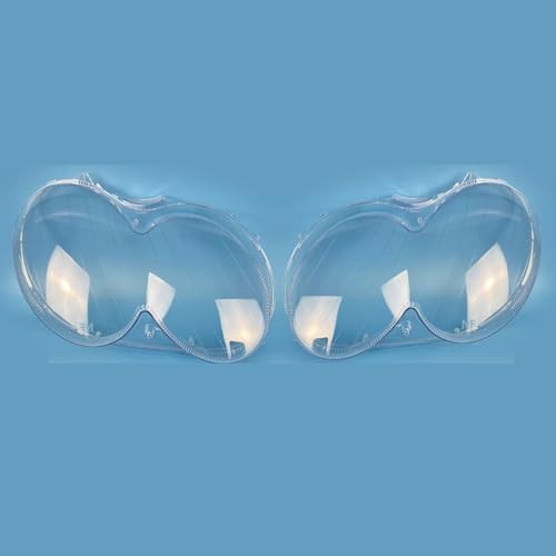 Coque de phare transparente Benz CLK W209 anti-jaunissement pour optique net