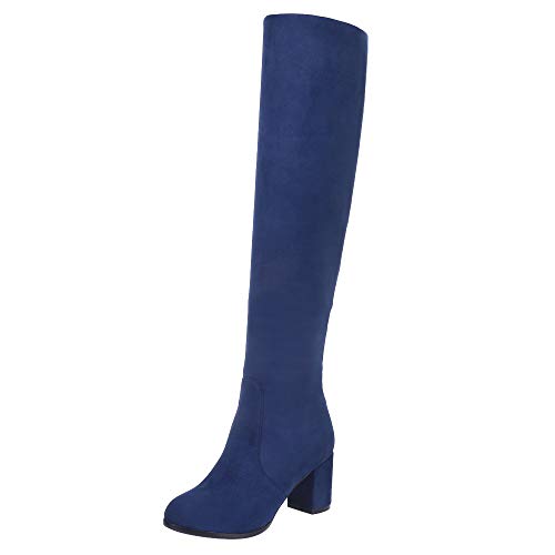 Botas mosqueteras azules