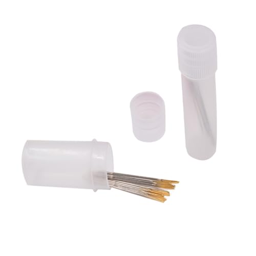 Operitacx 10pcs Large Eye Needles Cross Stitch Embroidery Needles for Yarn Knitting