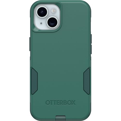 OtterBox iPhone 15, iPhone 14, and iPhone 13 Commuter Series Case – Get Your Greens, Slim & Tough, Pocket-Friendly, with Port Protection