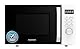 Daewoo MD-FC206SW Solo-Mikrowelle, 20 L, 700 W Leistung, 8 Automatikprogramme, 5 Leistungsstufen, Timer, Weiß