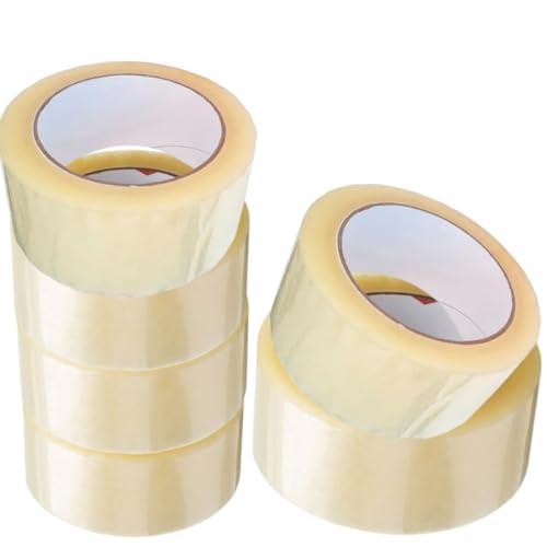 Fita Adesiva Transparente para Embalagem, 6 Rolos, 45x100mts Empa...