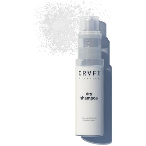 Hair Craft Co. CRVFT Non-Aerosol Dry Shampoo Powder for Women - Oil and Grease Absorption, Travel Size, Paraben and Sulfate Free, Adds Volume, Refreshes Hair, Scented, 1.58 Ounces Cover