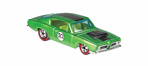 Image of Hot Wheels 50th Anniversary Redline Series 1 /64 Diecast Metal Cars with Button (Multicolour) -Set of 5