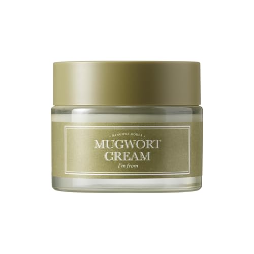 I'm from Beifußcreme, für alle Hauttypen, 1,69 fl oz | Feuchtigkeitscreme mit 73,55% Beifuß-Extrakt, beruhigend, beruhigend, lindert Rötungen und kontrolliert die Talgproduktion