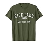 Rice Lake Wisconsin WI Vintage T-Shirt