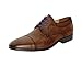 Produktbild LLOYD Herren Schnürschuhe ORWIN | Männer Businessschuhe | Derby | Normalweit | Leder | büro | Freizeit | Schnuerschuhe | lace-up, Cognac, 44 EU / 9.5 UK
