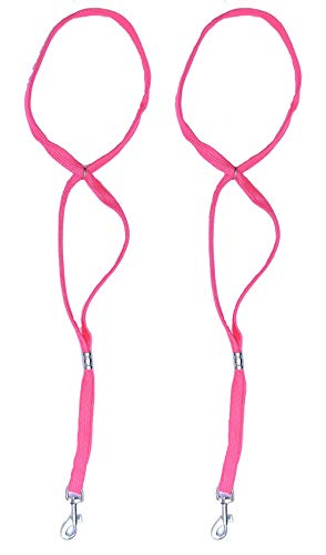 Hundeleine zum Entfernen von Haaren und Fell für Hunde und Katzen, 2 Stück, Pink Cover