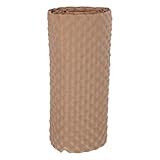 Tofficu Papel de Embalaje Amortiguador Biodegradable de Panal 38 Cm X 10 M, Rollo Protector de Papel Kraft para Envolver Artículos Frágiles y Embalaje Seguro en Envíos y Mudanzas