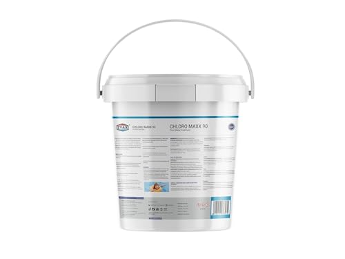 Image of ZYAX Chloro Maxx 90-5Kg (Pack of 2) TCCA 90 Chlorine Granules for Pool Water Treatment