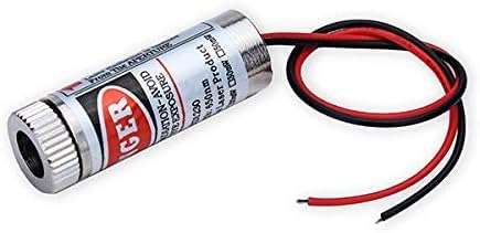 Besomi Electronics 5mW 650nm Focusable RED Dot Laser Diode Module 135mm Lens