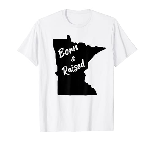 Minnesota Nacido y Crecido Camiseta