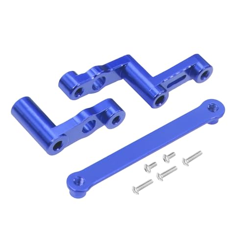 RC�N���[���[�p�A�b�v�O���[�h�p�[�c For MJX For Hyper Go 16207 16208 16209 16210 H16 H16BM 1/16 RC �J�[�p�[�c ���� �X�e�A�����O�����N�O���[�v�A�Z���u�� �^�C���b�h�����A�N�Z�T���[(Blue