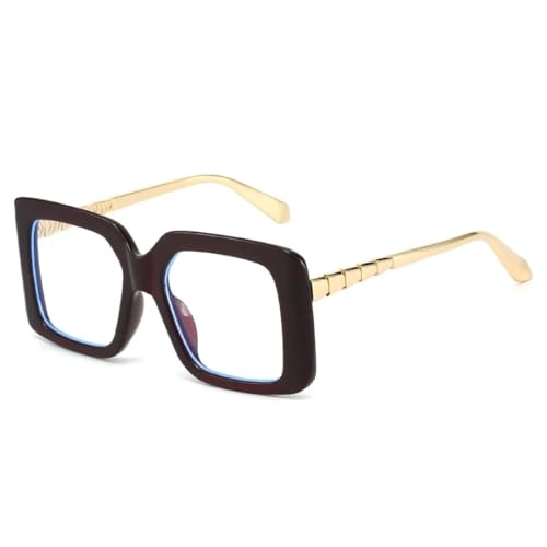 Lunettes de soleil surdimensionnées anti-éblouissement UV400 dégradé vert jaune punk 3244-C2