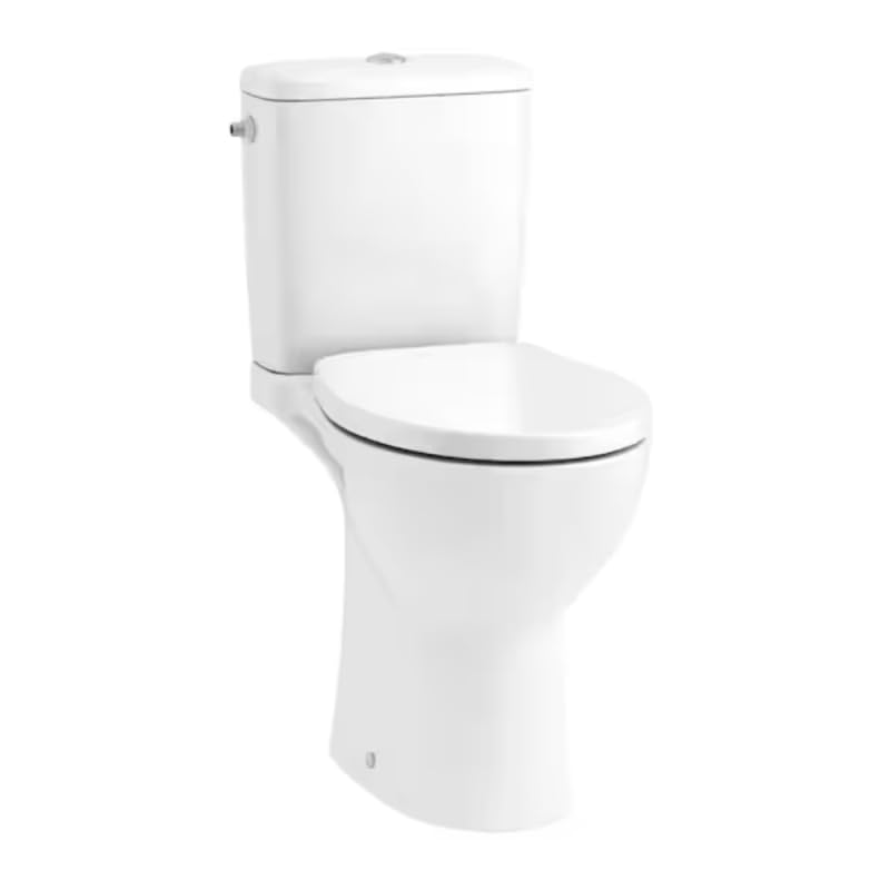 WC à poser sans bride surélevé PMR sortie horizontale JACOB DELAFON Patio avec abattant
