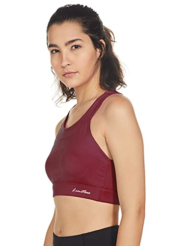 Image of Longies Women's Polyester, Spandex Padded Wire Free Sports Bra