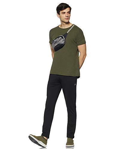 Image of Van Heusen Men's Regular Fit Mid Rise Active Sports Swift Dry Trackpants - 4 Way Stretch, Lightweight