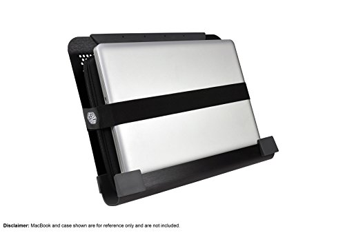 Cooler-Master-NotePal-U3-PLUS-Laptop-Kuhler-3-bewegliche-80-mm-Lufter-Transportschutz-ergonomischer-Aluminiumrahmen-Schwarz