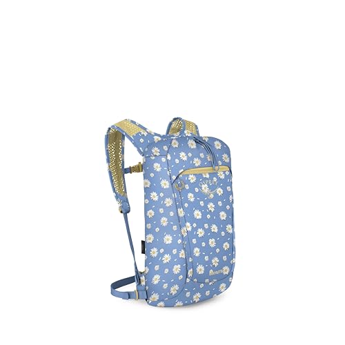 Image of Osprey Daylite Cinch Backpack, Daisy Print Sevres Blue