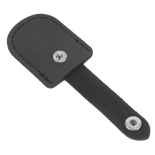 PLAFOPE Funda Protectora para Tijeras y Cortaúñas de Cutículas PU Negro Compatible Herramientas de Manicura Ligera y Práctica para Almacenamiento y Protección Uso Diario