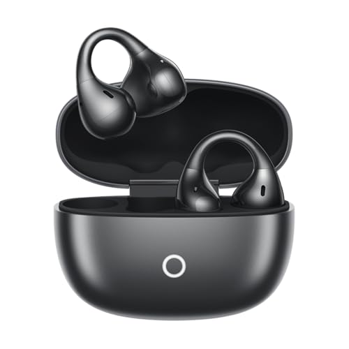realme Buds Clip, Design che si Adatta all’Orecchio, Algoritmo NextBass, Suono Potente, Peso Ultraleggero di 5,3g, Traduzione in Tempo Reale, Titanium Black EU